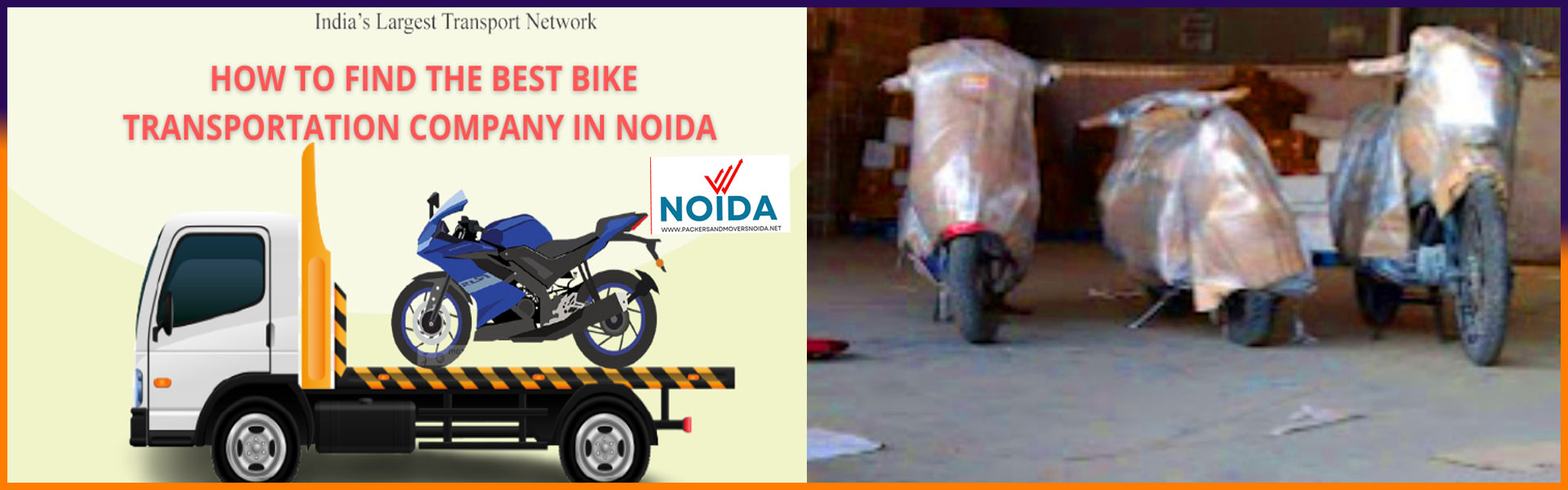 Bike Transportation Services Noida